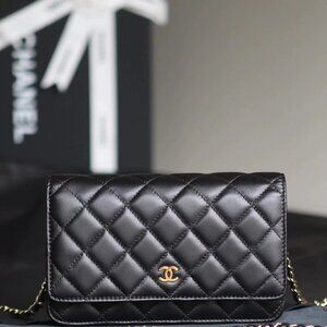 Chanel black wallet